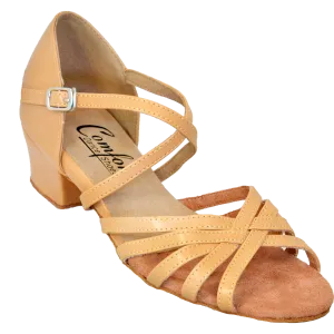 Comfort Strappy - Dark Tan Leather