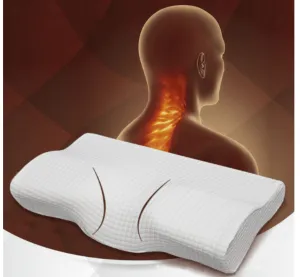 Contoured Cervical Orthopedic Memory Foam Pillow