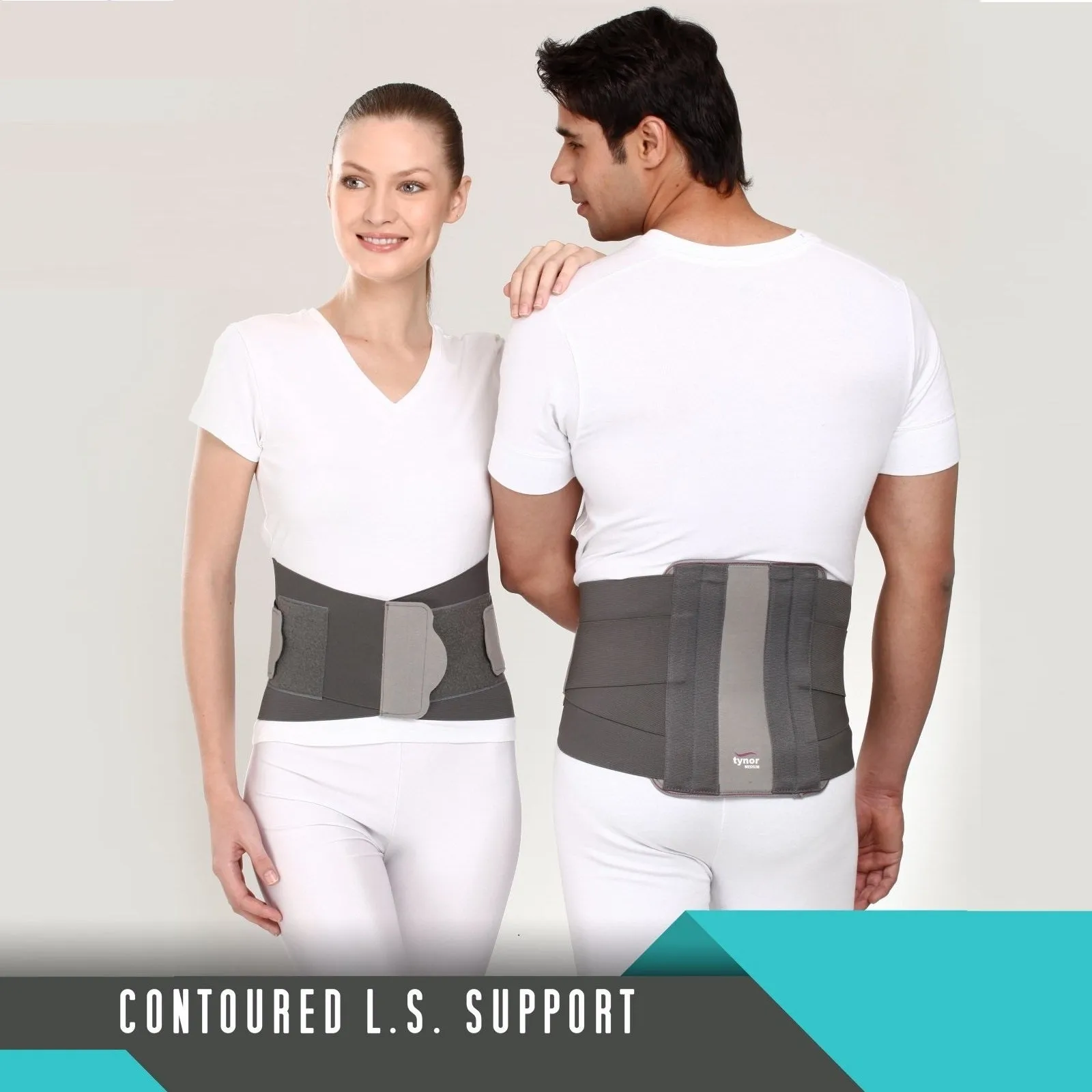 Contoured Lumbo Sacral Support (Removable Metal Stays)