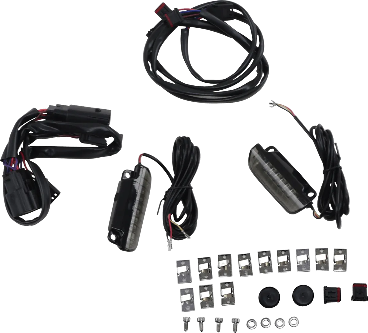 Custom Dynamics CD-LR-11-S LED Saddlebag Rail Light Bars - Smoke Lens
