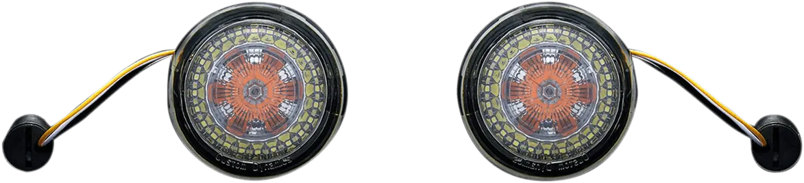 Custom Dynamics PB-AW-JAE Probeam Dynamic Ringz Turn Signals with Smoke Lenses