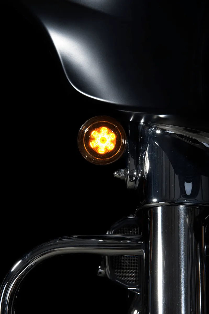 Custom Dynamics PB-AW-JAE Probeam Dynamic Ringz Turn Signals with Smoke Lenses