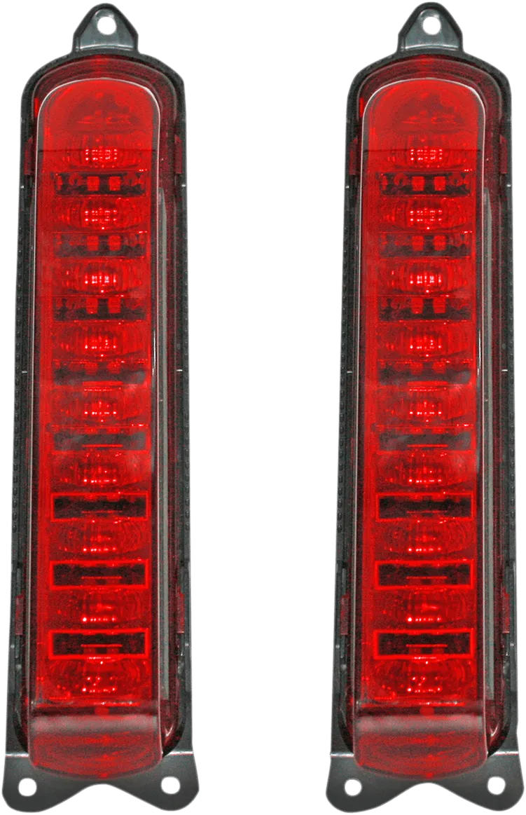 Custom Dynamics PB-CVO-RED LED Light Panels - Red Lens