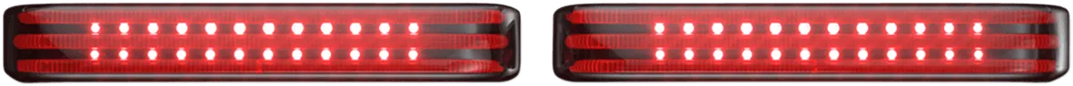 Custom Dynamics PB-SBSEQ-BCM-BS Probeam Sequential LED Saddlebag Light - Gloss Black With Smoke Lens