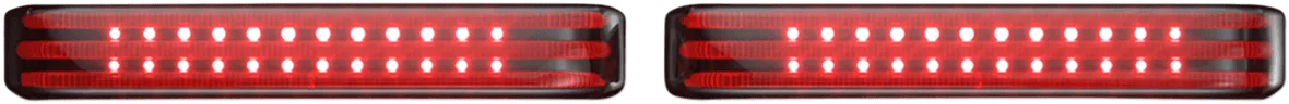 Custom Dynamics PB-SBSEQ-BCM-BS Probeam Sequential LED Saddlebag Light - Gloss Black With Smoke Lens