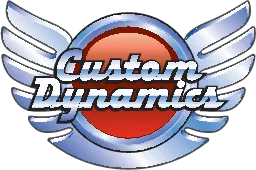 Custom Dynamics TF05-SS6-B Radius License Plate Frame - Gloss Black
