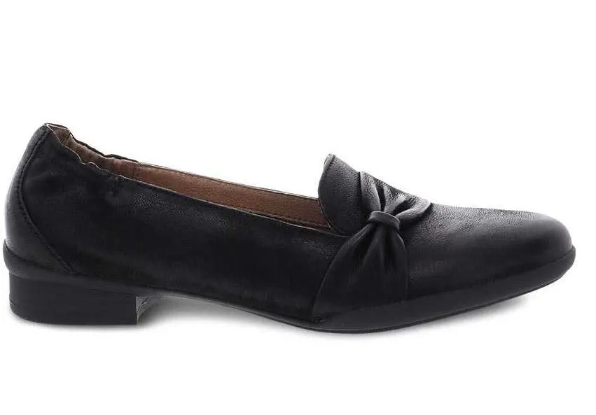 Dansko Karen Black Burnished Nubuck