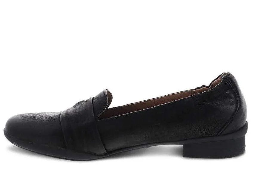 Dansko Karen Black Burnished Nubuck
