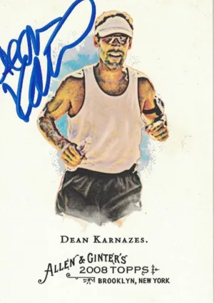 Dean Karnazes 2008 Allen & Ginter A&G #268 Trading Card Marathon 26056