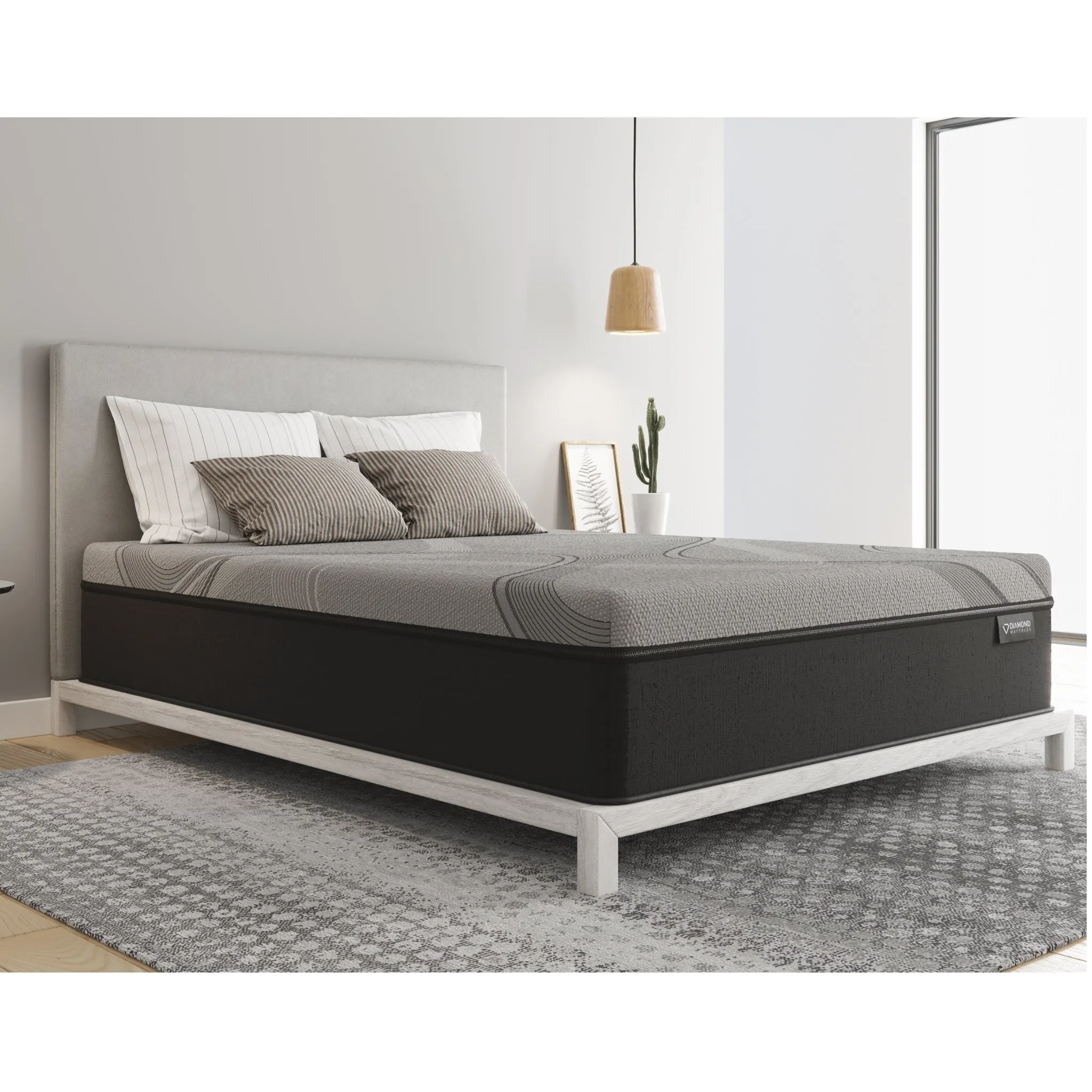 Diamond Mattress® Onyx Ice Hyper-Cool PCM & Graphene 14" Firm