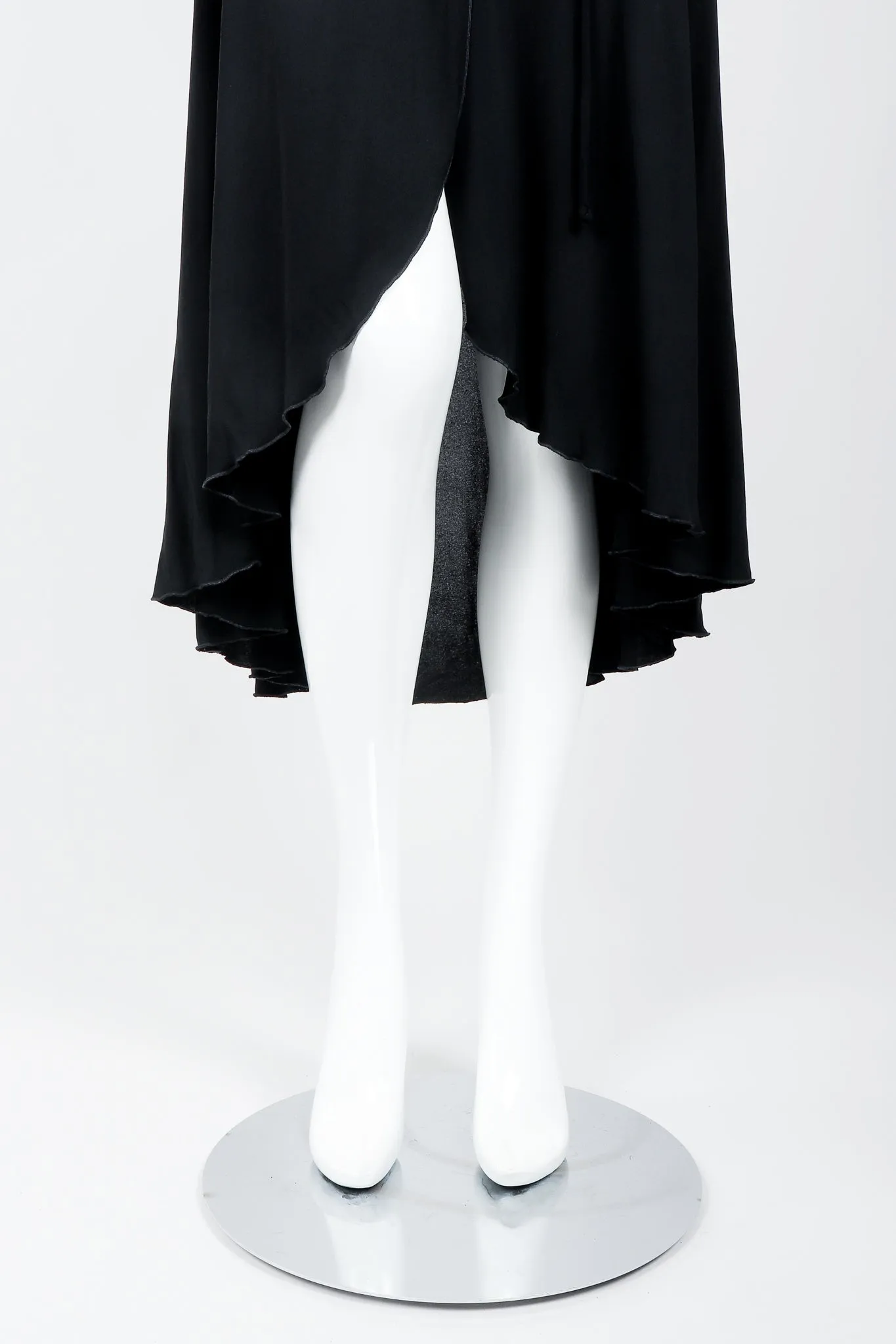 Disco Sleeve Wrap Dress