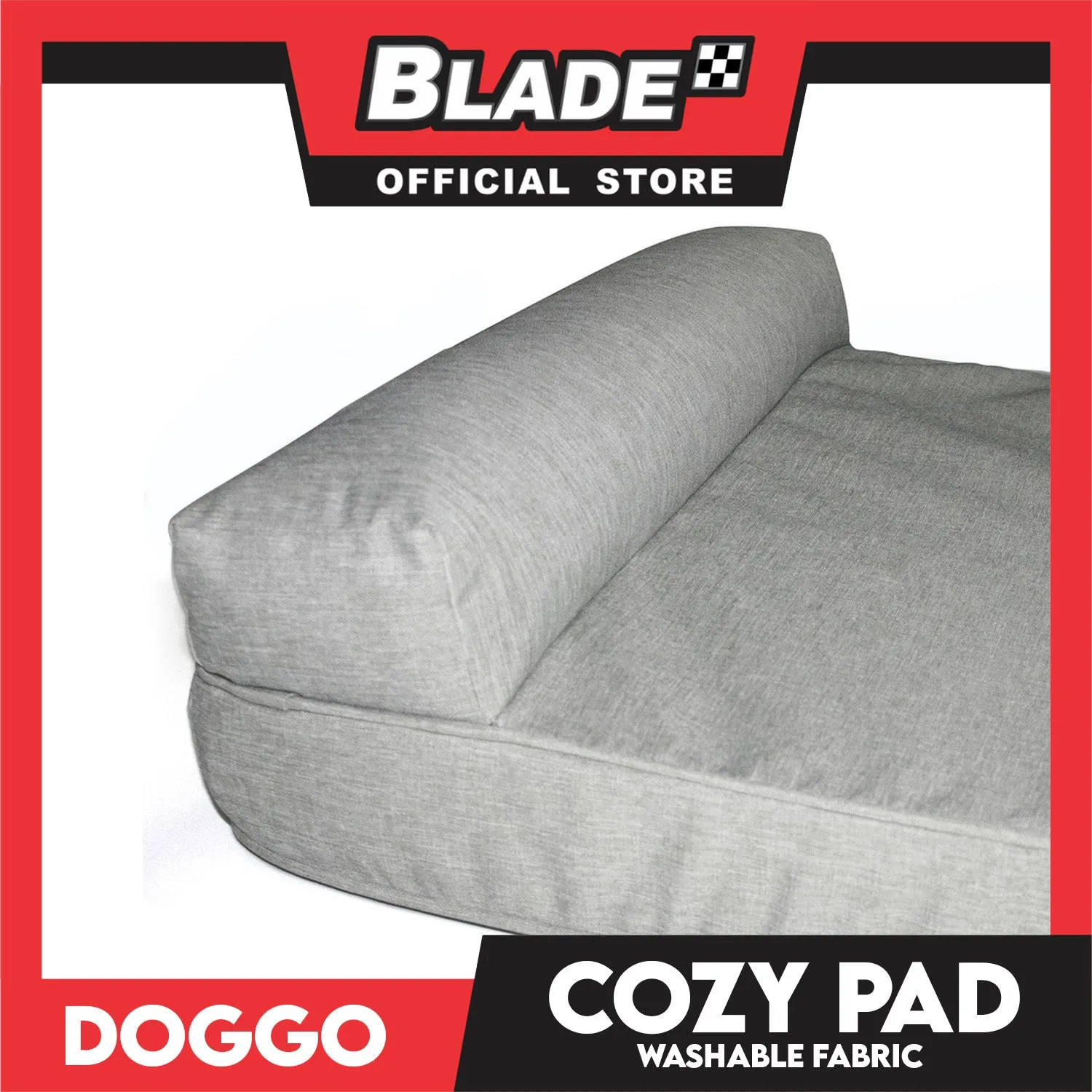 Doggo Dog Bed Cozy Pad (Large) Orthopedic Dog Beds & Calming Dog Beds