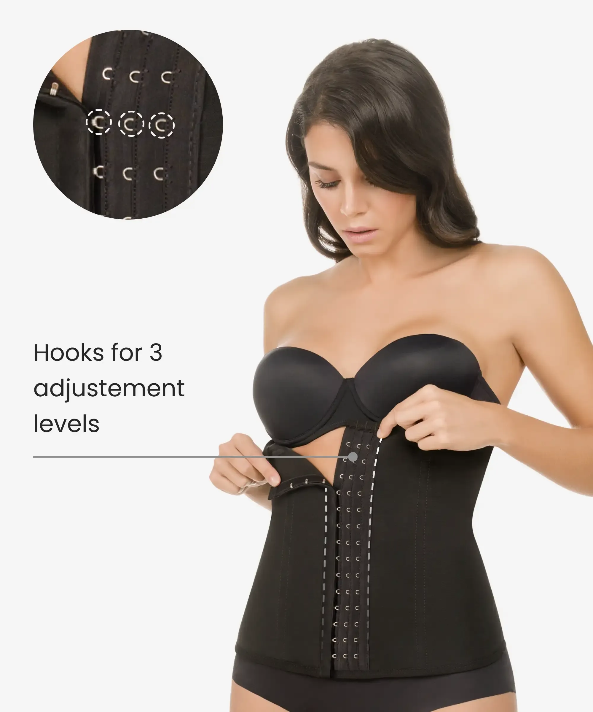 Double control waist cincher - Style 1337