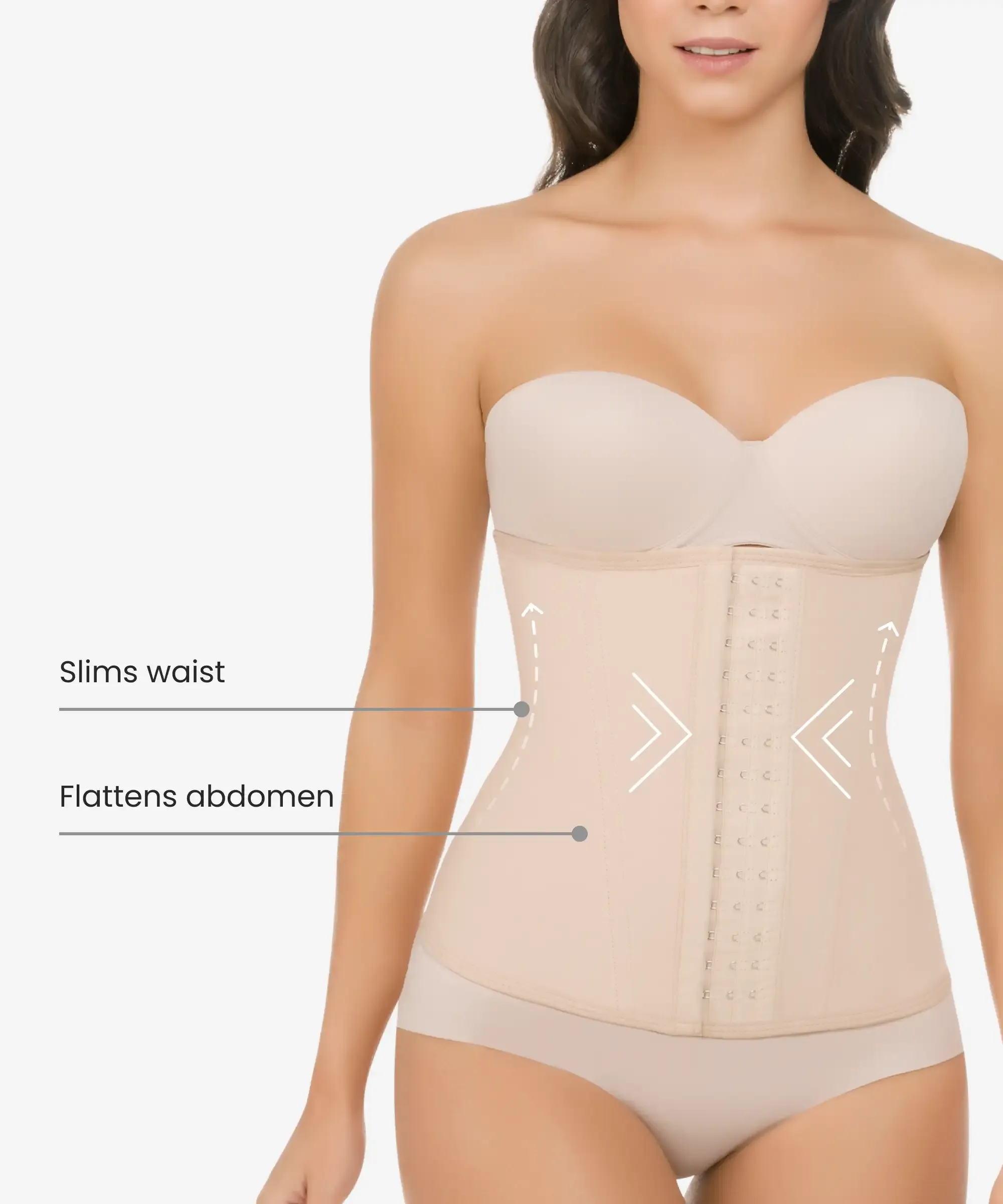 Double control waist cincher - Style 1337