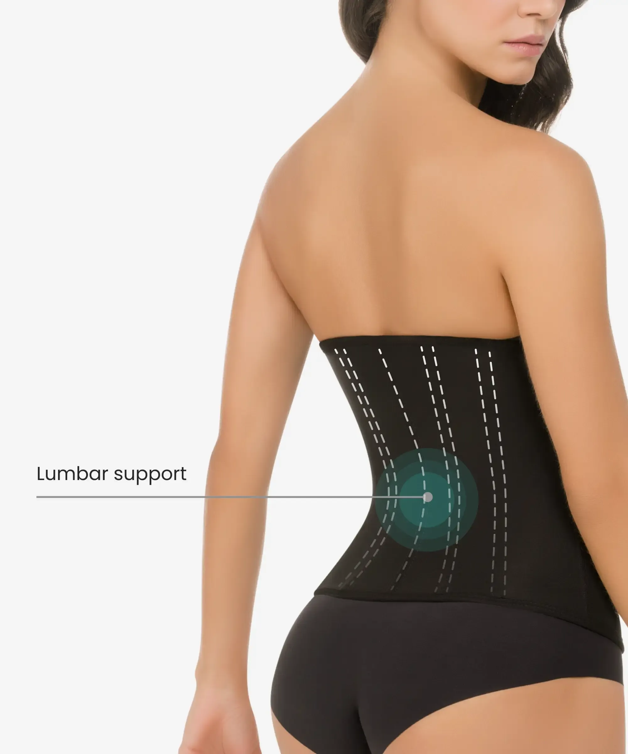Double control waist cincher - Style 1337