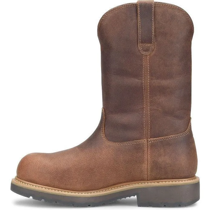 Double H Men's Nomad 11" Alloy Toe Waterproof Wellington Work Boot -Brown- DH4157