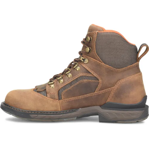 Double H Men's Phantom Rider Brigand 6" Comp Toe Waterproof Lacer Work Boot -Brown- DH5424