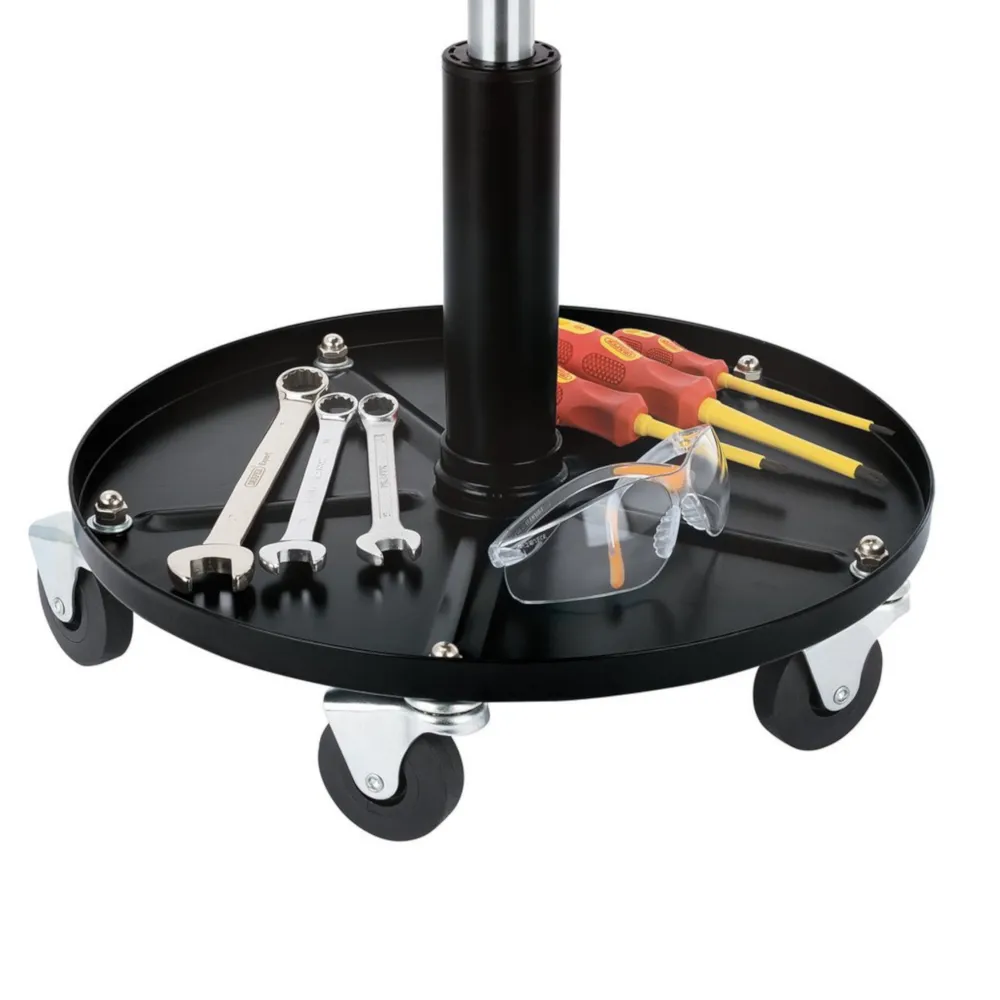 Draper Adjustable Work Stool - Black - EX-D