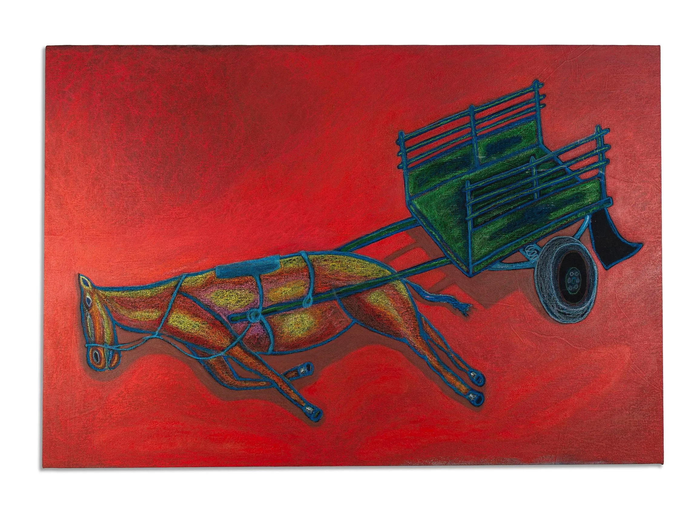 Dulphe Pinheiro-Machado, "Pangaré Morre Trabalhando (A Work Horse Dies Working)"