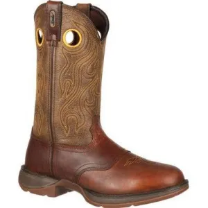 Durango Men's Rebel 12" Soft Toe Saddle Western Classic Boot- Sunset Brown- DB5468