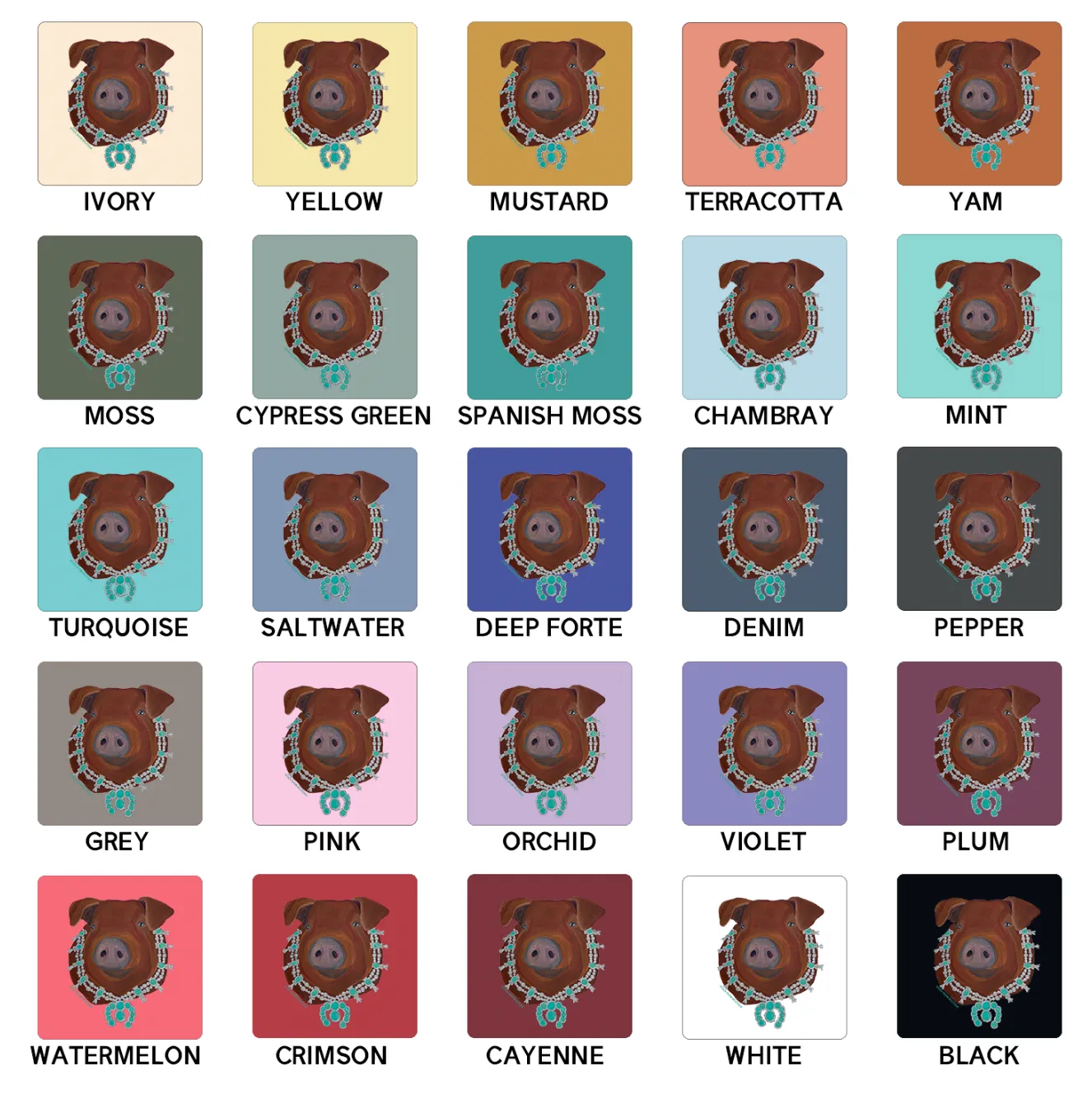 Duroc Squash ComfortWash/ComfortColor T-Shirt (S-4XL) - Multiple Colors!