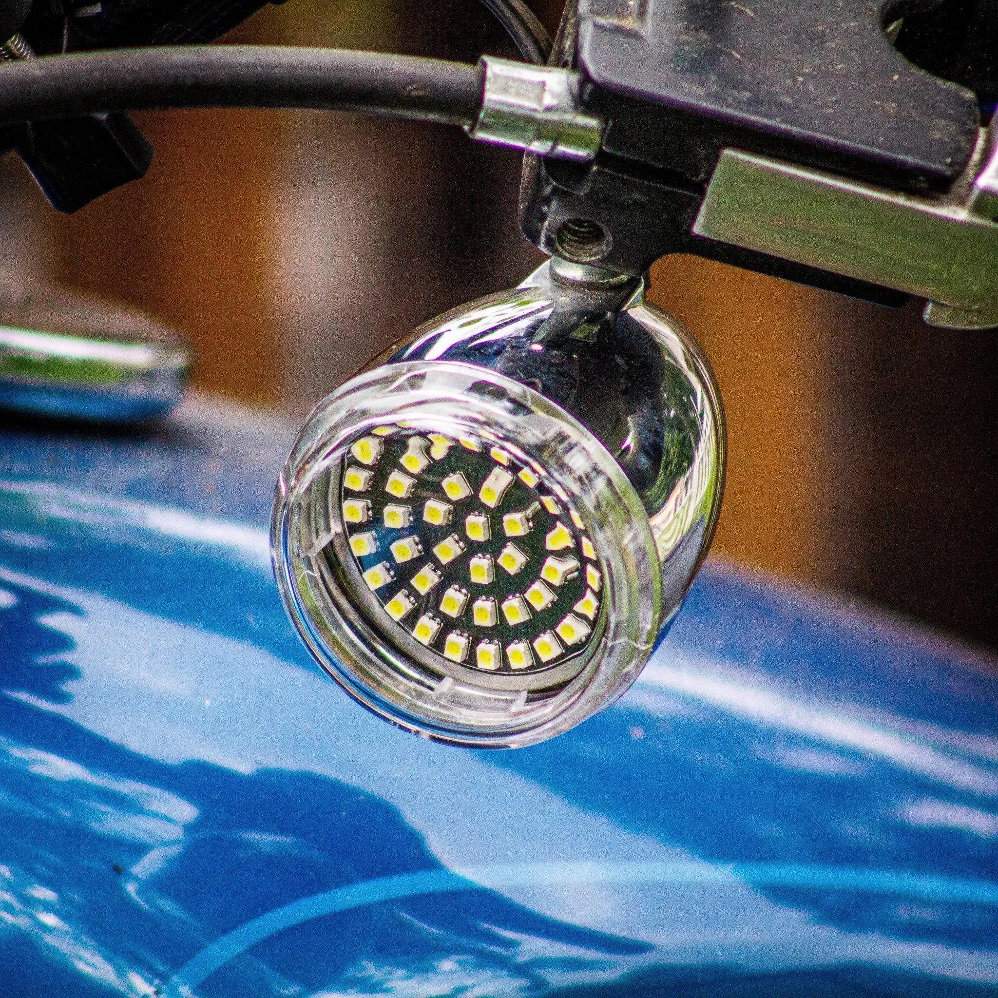 Eagle Lights SUNBURST 2" LED Turn Signals for Harley Davidson Motorcycles- Front 1157 / Rear 1157