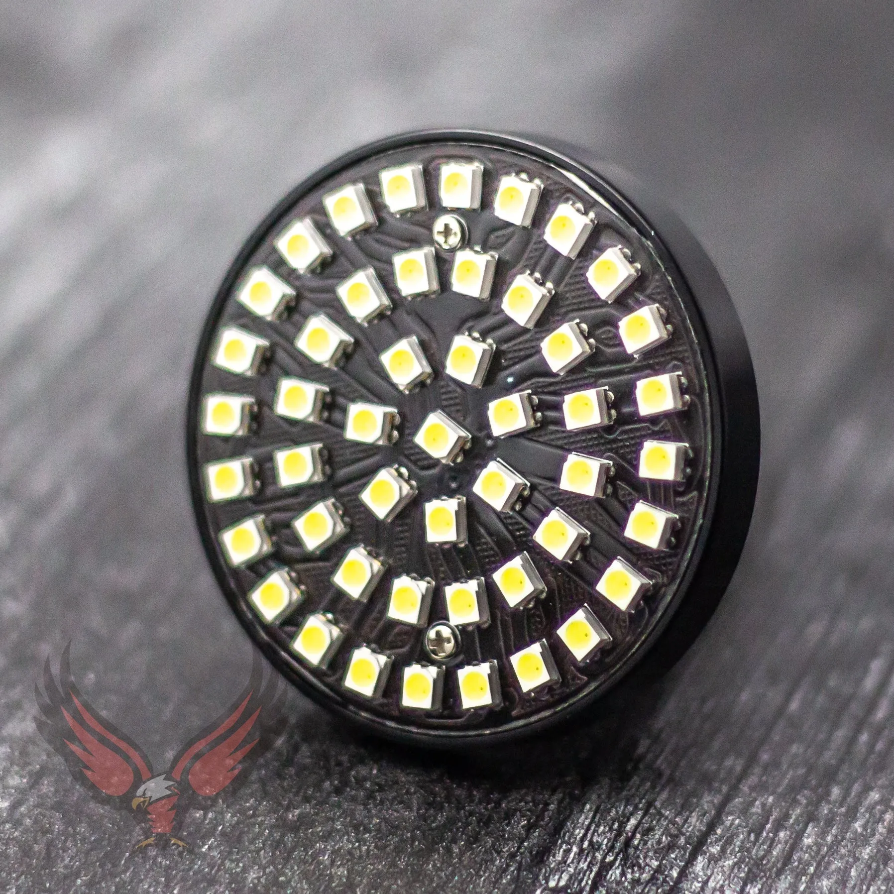 Eagle Lights SUNBURST 2" LED Turn Signals for Harley Davidson Motorcycles- Front 1157 / Rear 1157