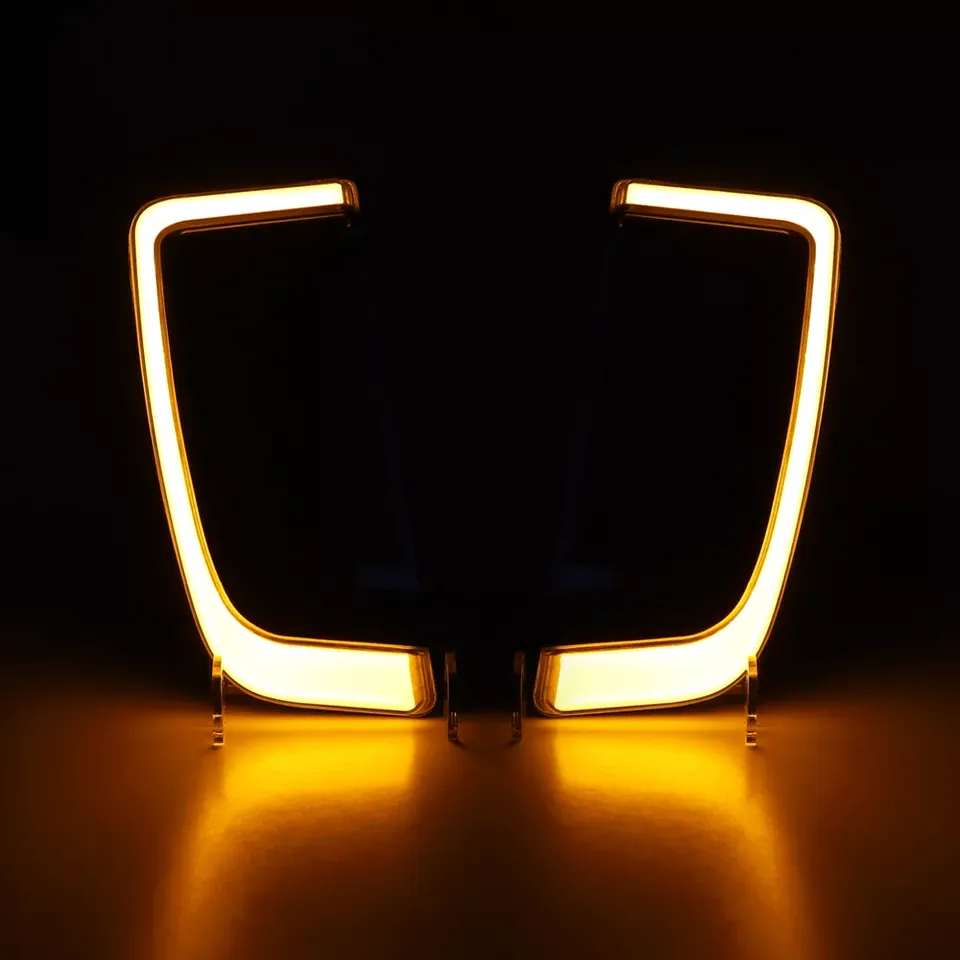Eagle Lights SUNBURST Lower Fairing Grill LED Lights for Harley Davidson Motorcycles