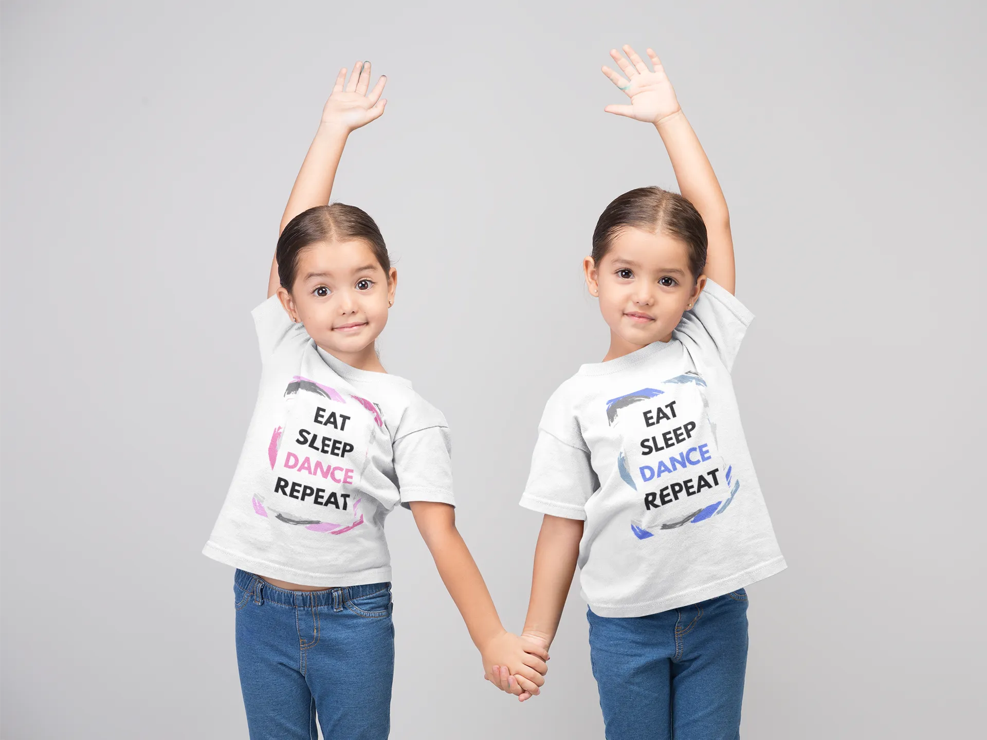 Eat Sleep Dance Repeat Kids Softstyle Tee