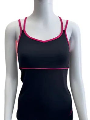 Energetiks Contrast Double Strap Singlet Adult Ac08