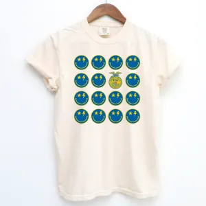 FFA Emblem Smile Group ComfortWash/ComfortColor T-Shirt (S-4XL) - Multiple Colors!