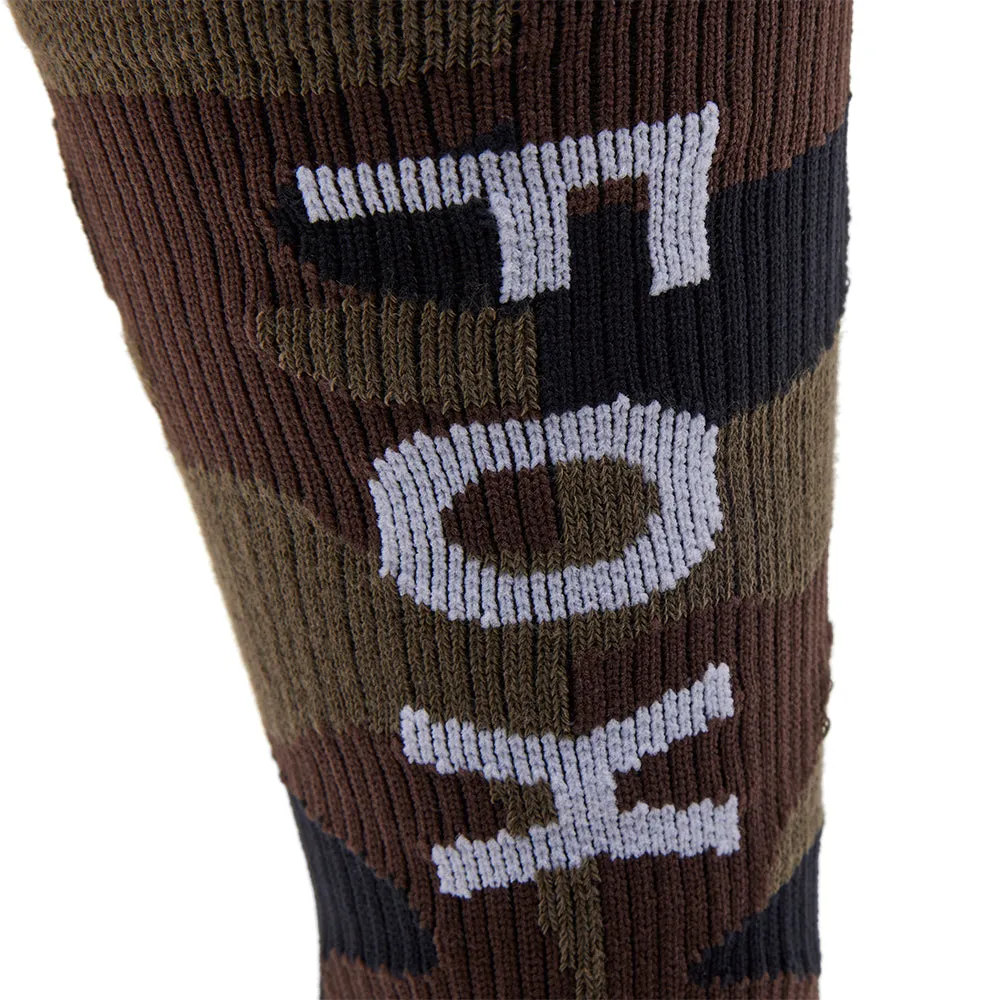 FOX CAMO CREW SOCKS [GREEN CAMO]