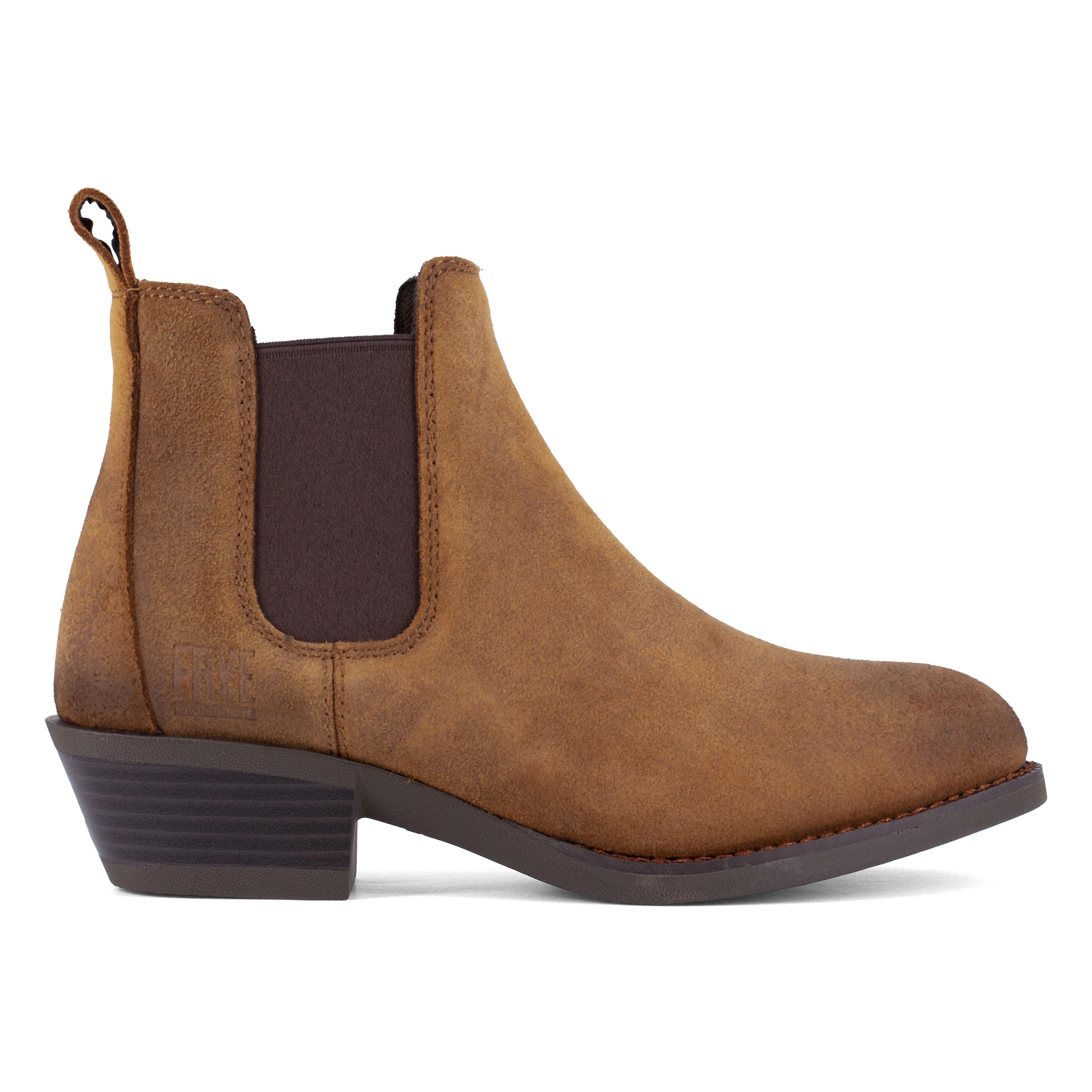 Frye Supply Women's Safety Crafted Steel Toe Chelsea Work Boot - Brown - FR40502F