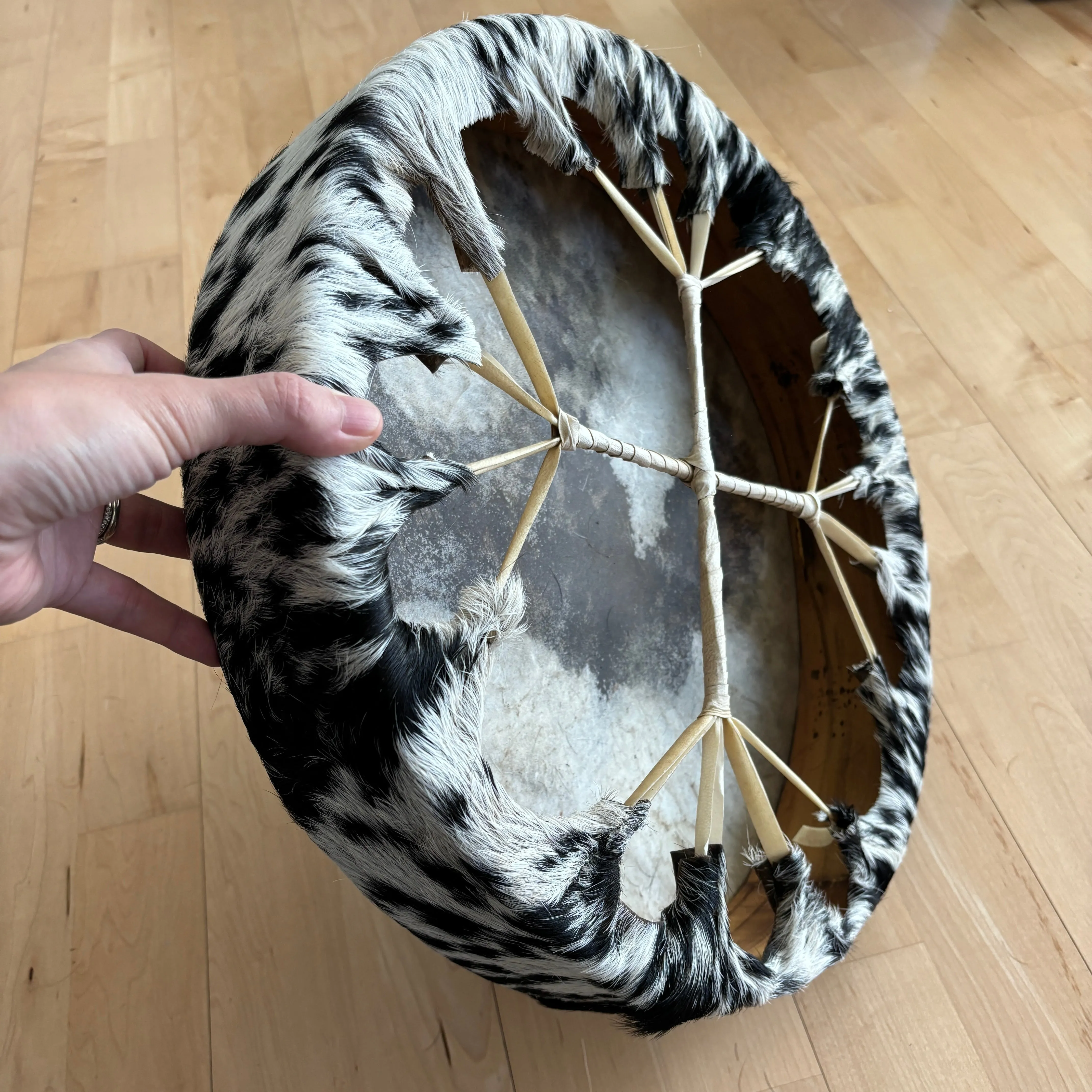 Fur hide Shaman Drum