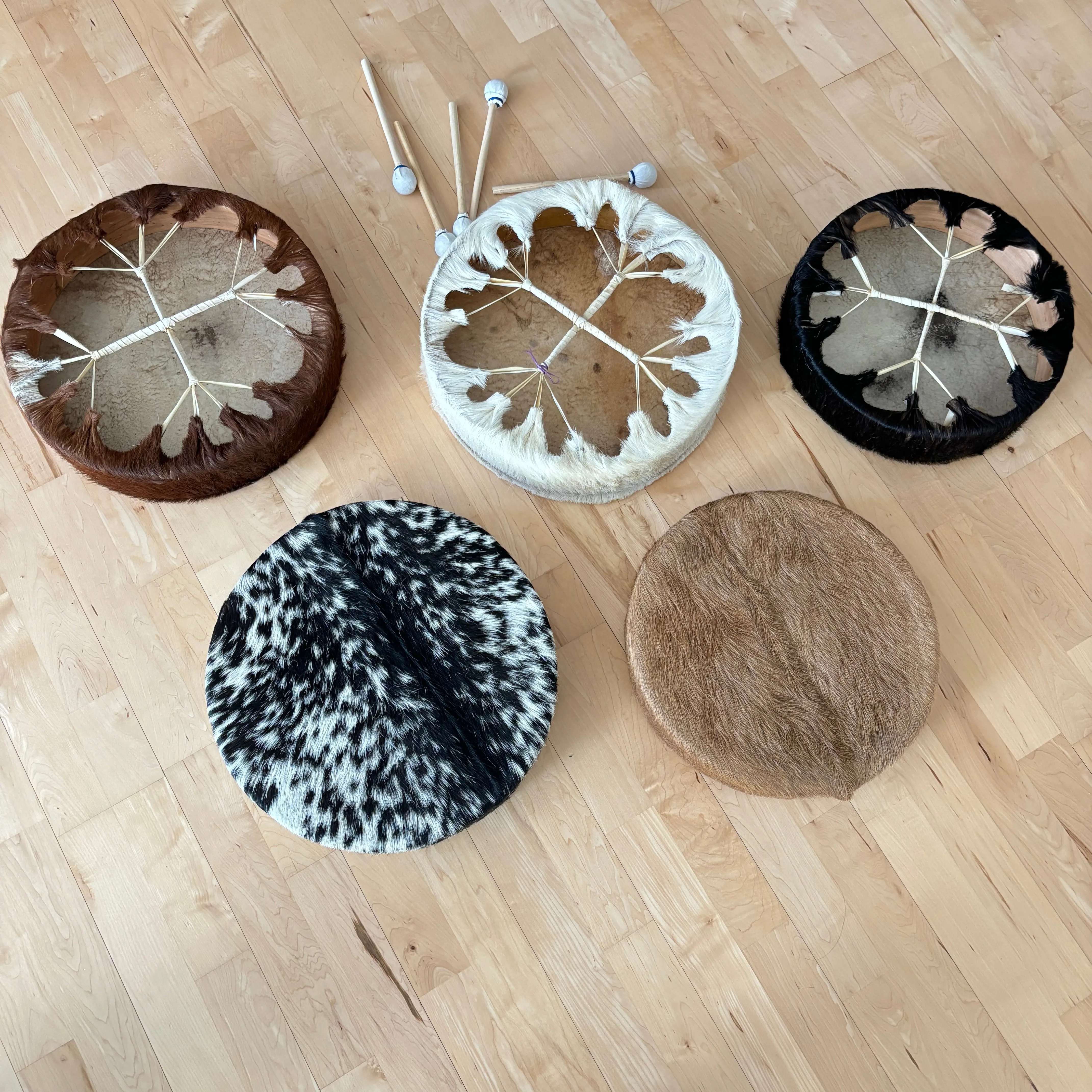 Fur hide Shaman Drum