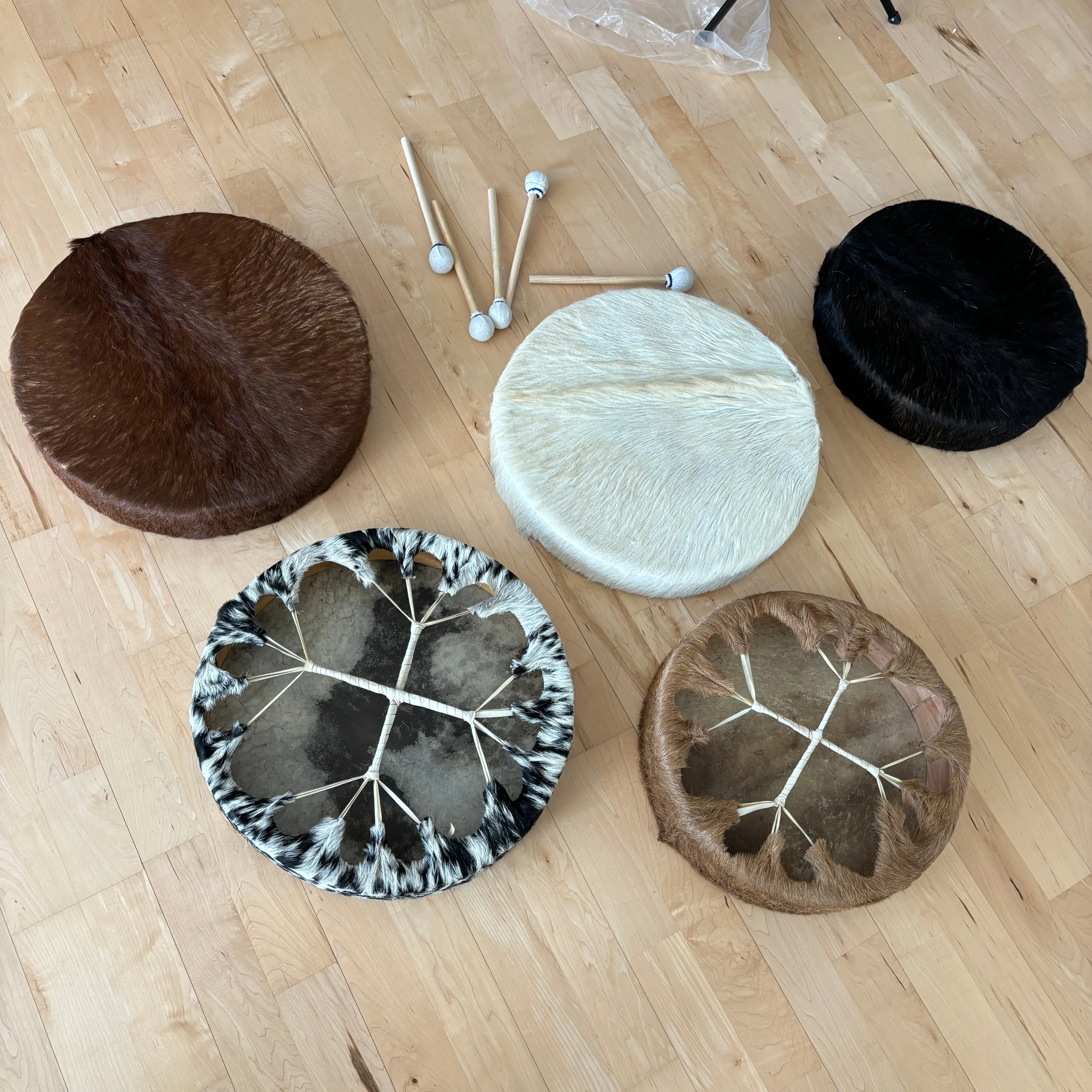 Fur hide Shaman Drum