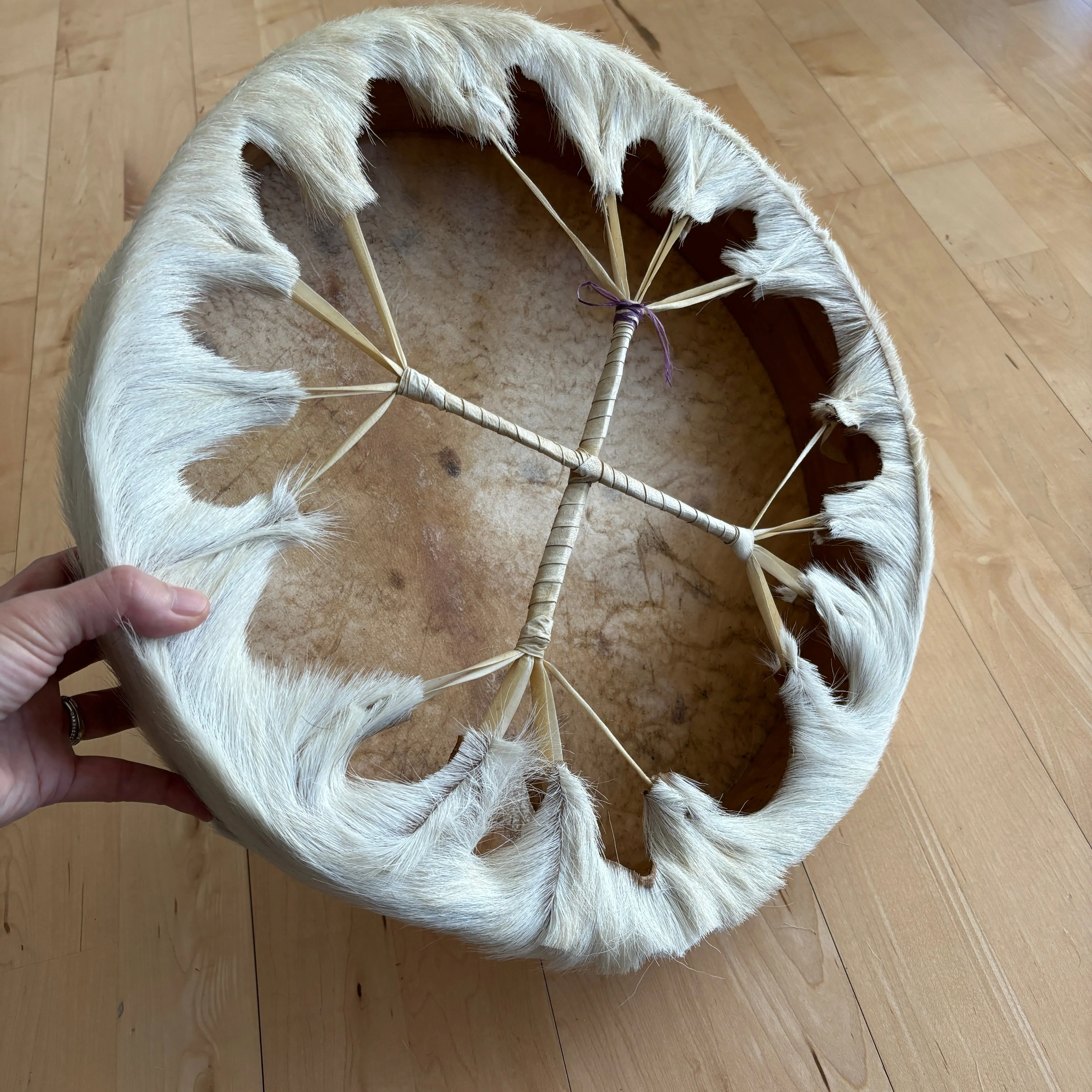 Fur hide Shaman Drum
