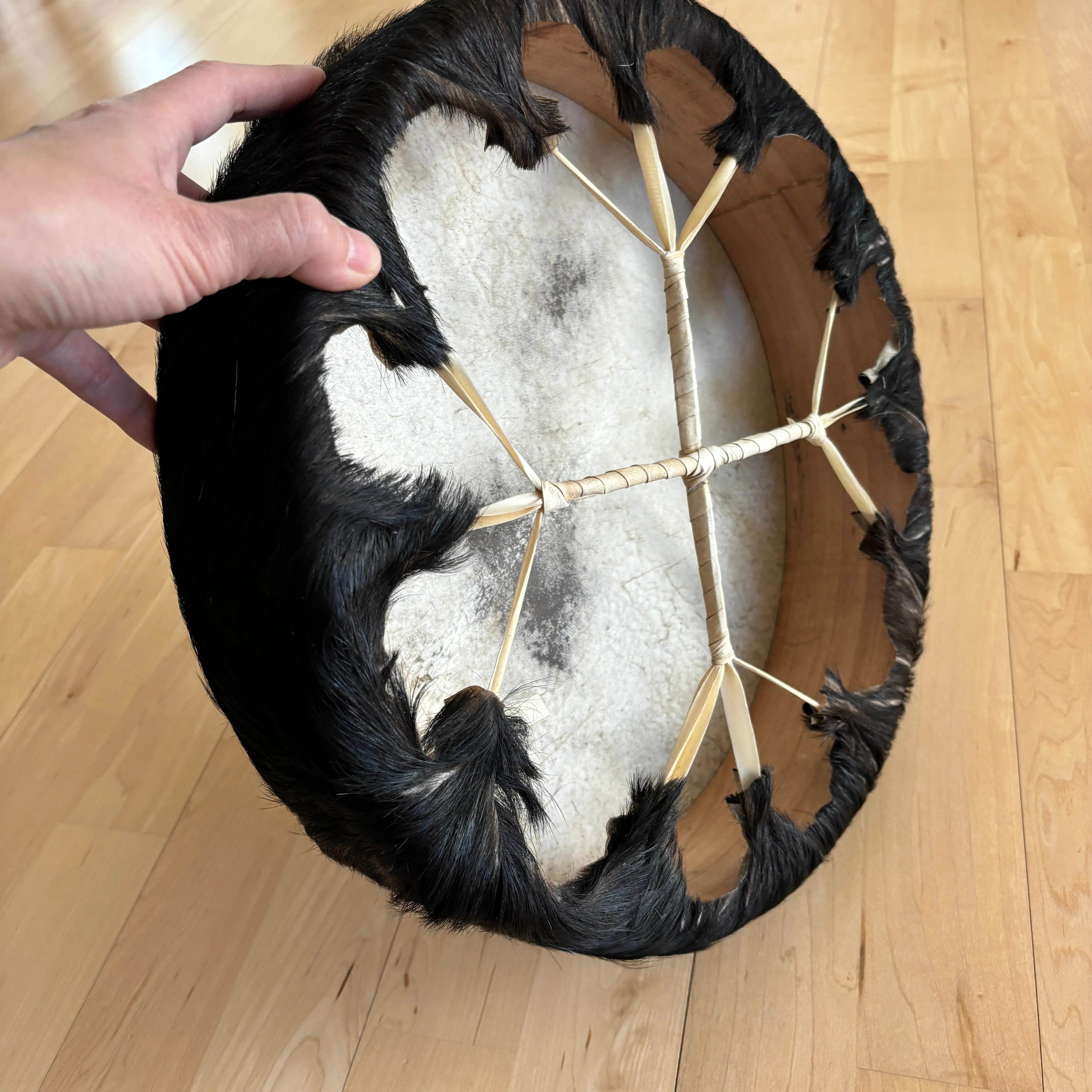 Fur hide Shaman Drum