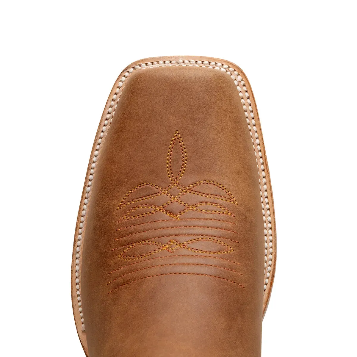 Gavel Men's Alamo Distressed Leather Stockman Boots - Alamo Tobacco
