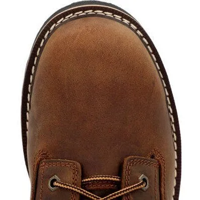 Georgia Men's Core 37 6" Waterproof Slip Resistant Work Boot -Brown- GB00635