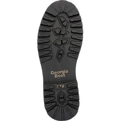 Georgia Men's Core 37 6" Waterproof Slip Resistant Work Boot -Brown- GB00635