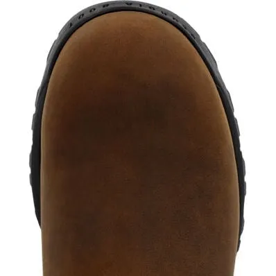 Georgia Men's TBD 5" Soft Toe Waterproof Chelsea Work Boot -Brown- GB00599