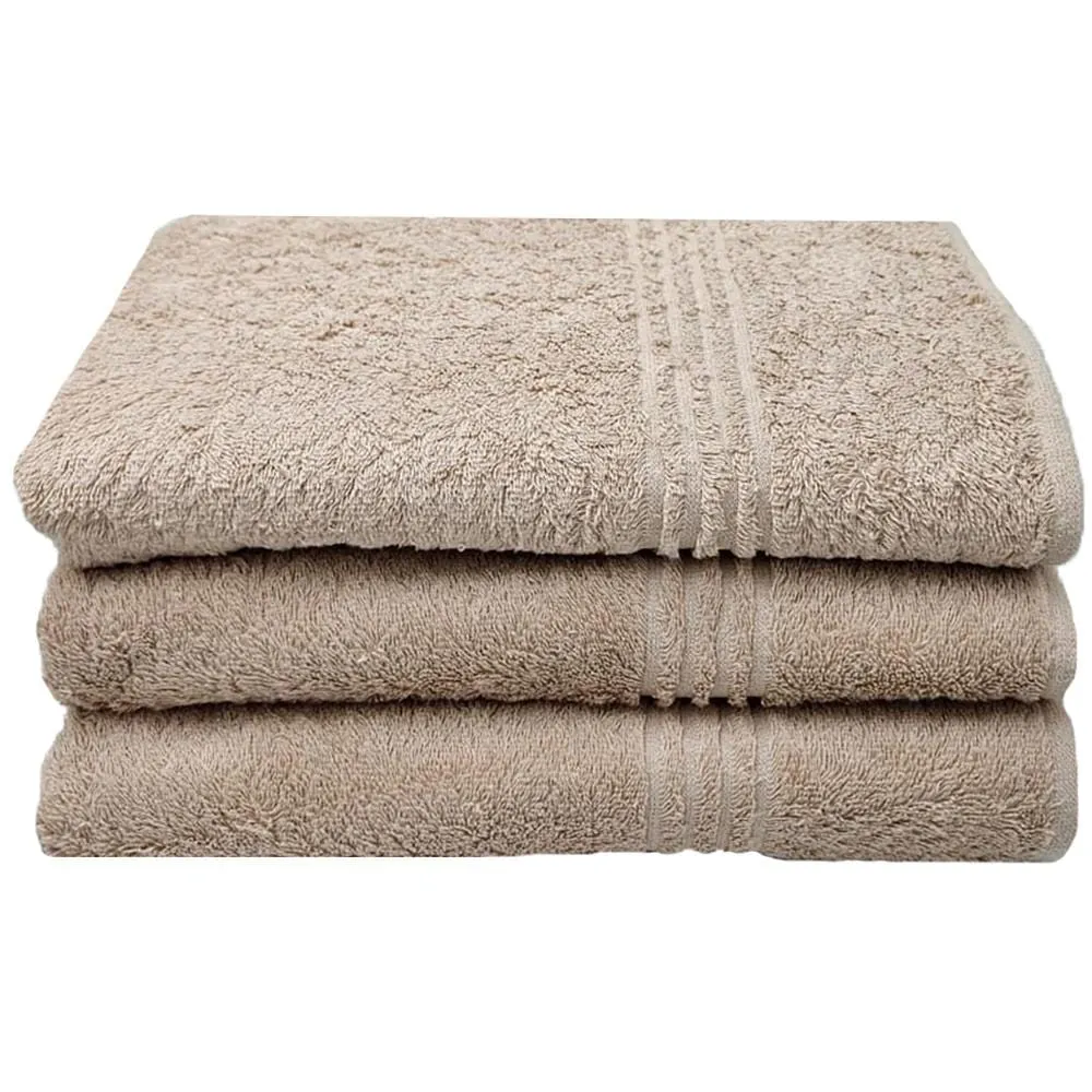 Glodina Luxury Marathon Towel Beige Snag Proof 485gsm