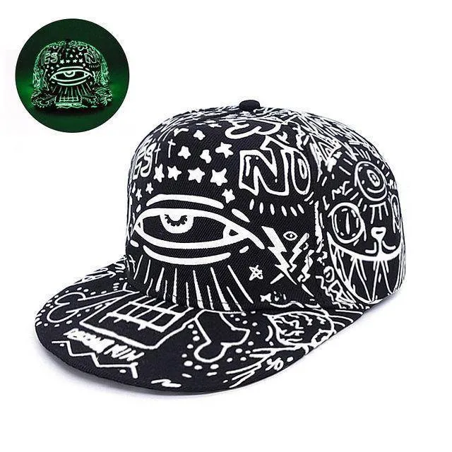 Glowing in the Dark Unisex Baseball Cap