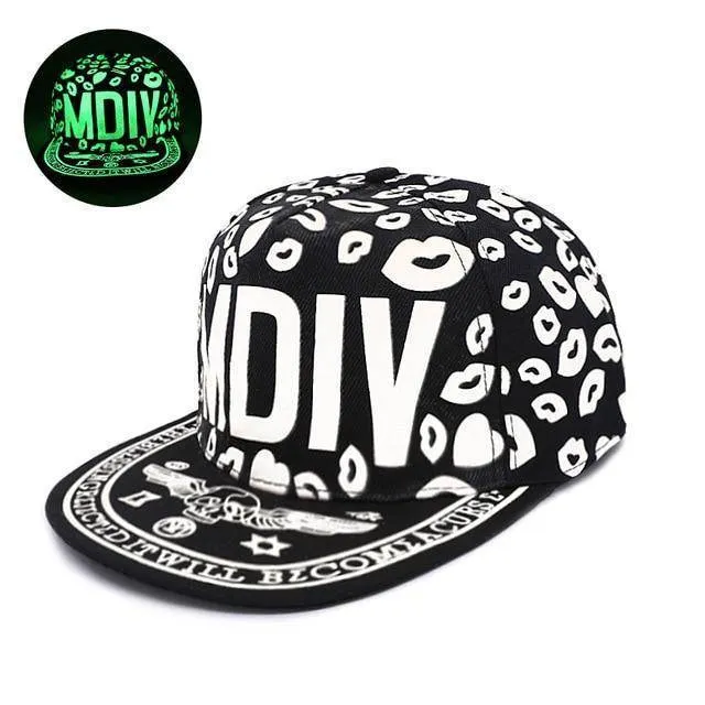 Glowing in the Dark Unisex Baseball Cap