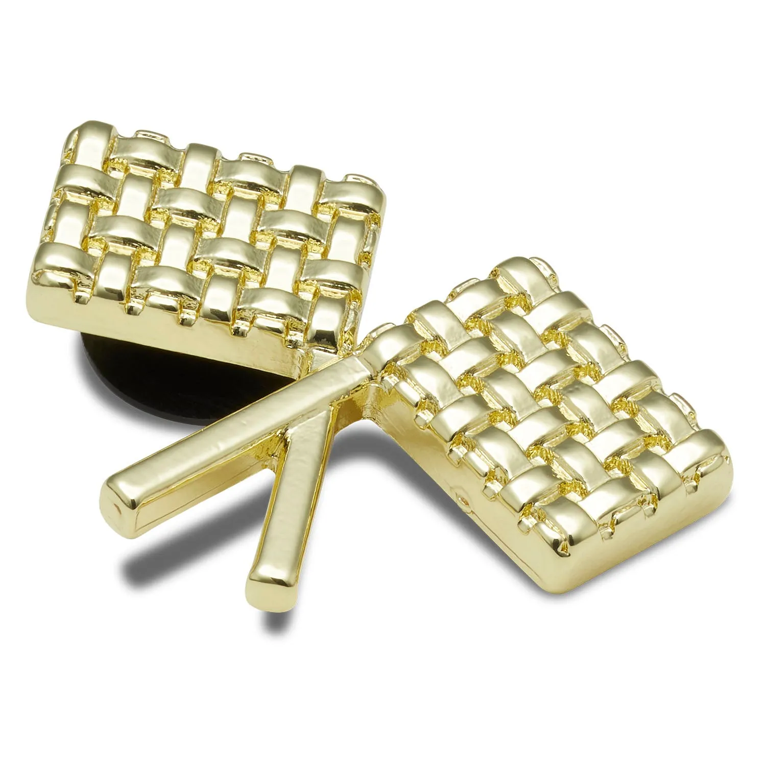 Gold Kart Flags Jibbitz