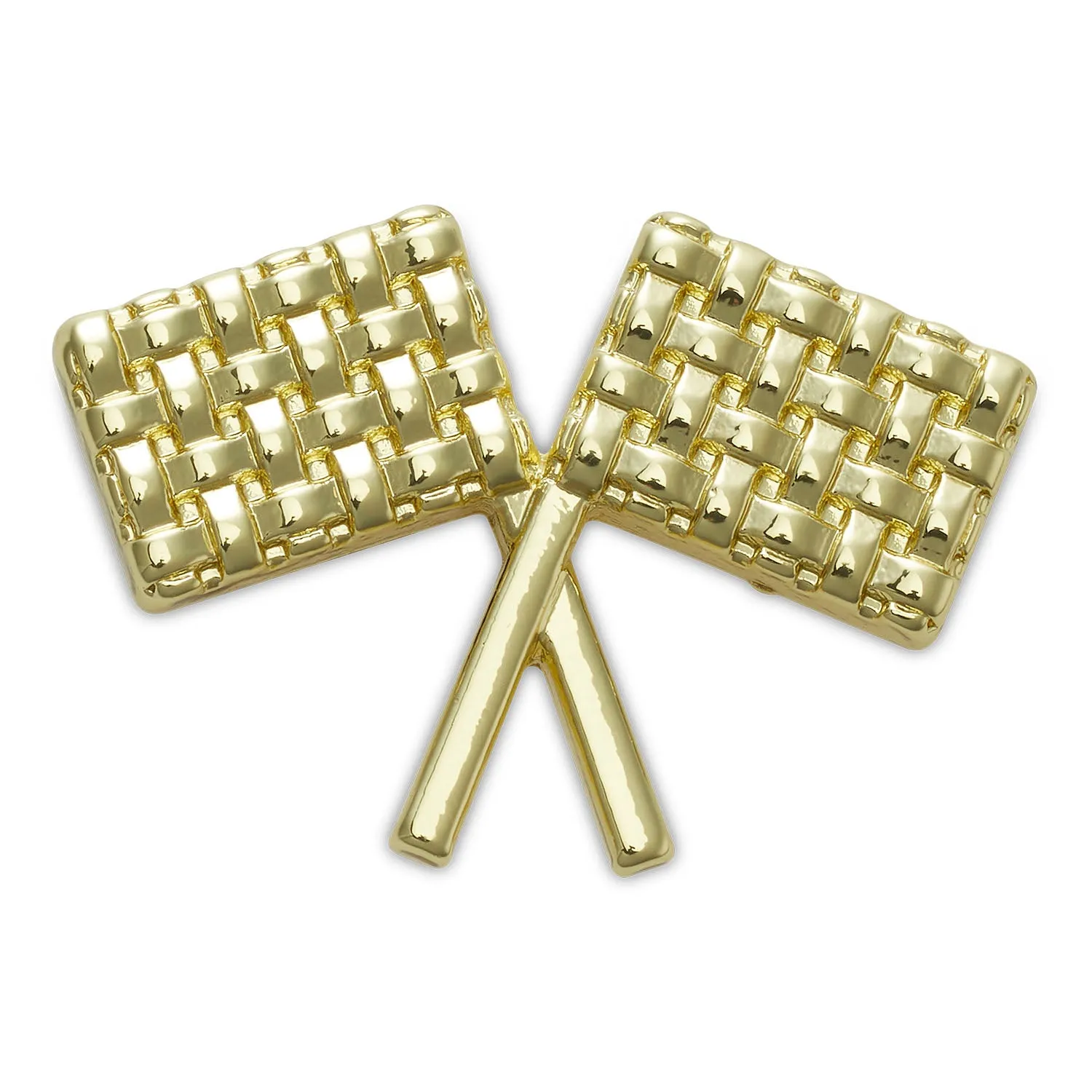 Gold Kart Flags Jibbitz