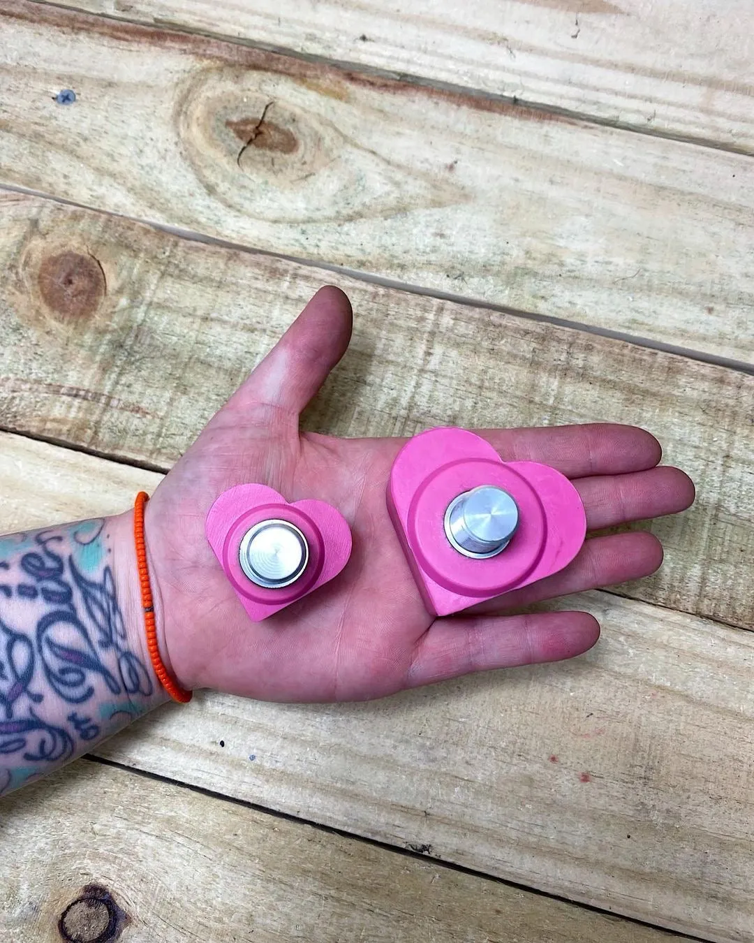 Grindstone Heartstopper Lil Toe Stops - BB Pink