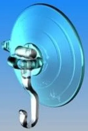 Heavy Duty Giant Suction Cup with Polycarbonate Hook