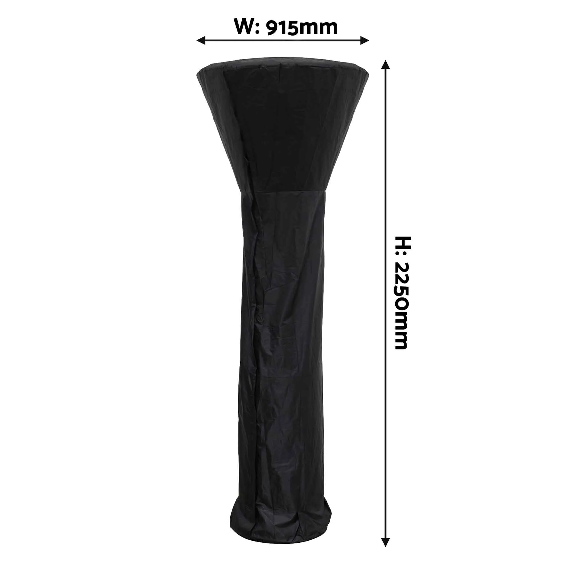 Heavy-Duty Water Resistant Cover for Tower Patio Heaters - 915 x 2250mm - DG179
